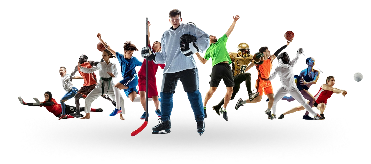 Various sports activities